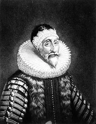 Porträt von Sir John Coke (1563-1644) graviert von Richard Earlom (1743-1822) und Charles Turner (ca. 1773-1857) aus Illustrious Characters in British History